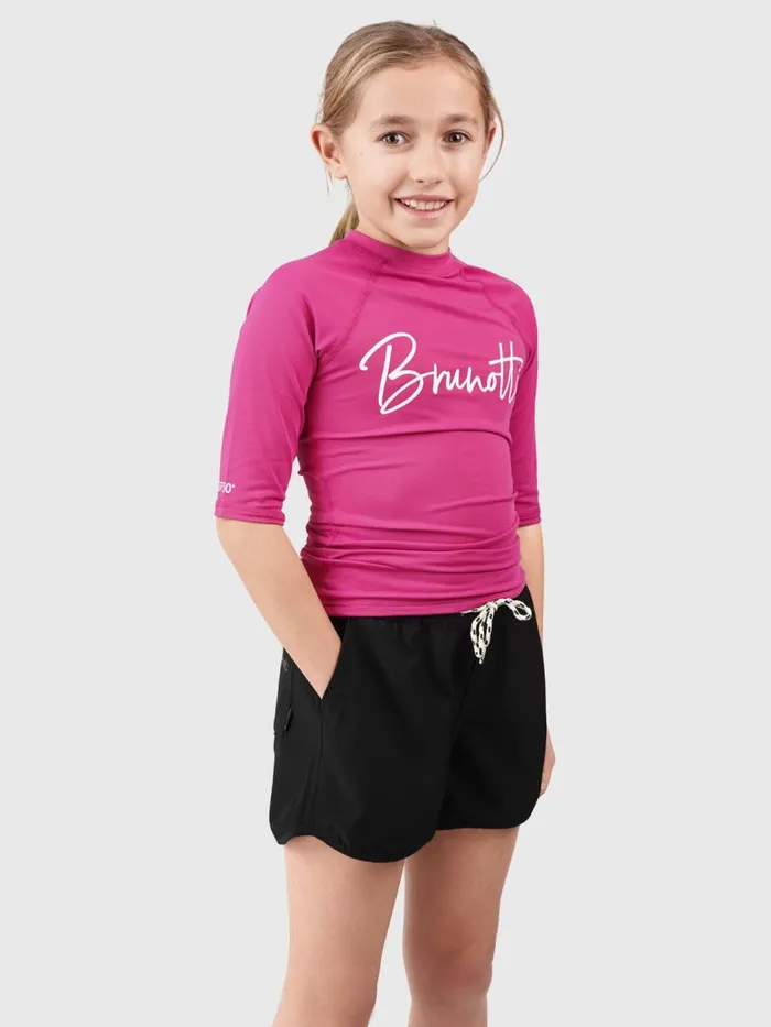 Brunotti Rashguards Girls KidsWater Sports Lineas Girls Rashguard Pink