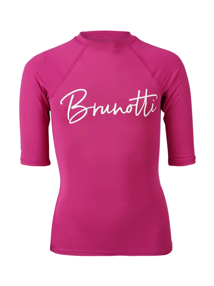 Brunotti Rashguards Girls KidsWater Sports Lineas Girls Rashguard Pink