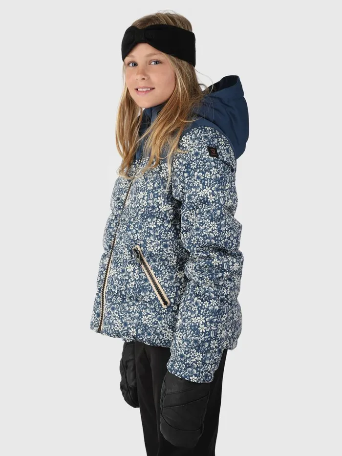 Brunotti Snow Jackets Kids Minowan Girls Puffer Snow Jacket Blue