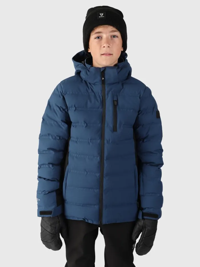 Brunotti Snow Jackets Kids Sanclairy Boys Puffer Snow Jacket Blue