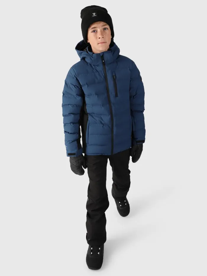 Brunotti Snow Jackets Kids Sanclairy Boys Puffer Snow Jacket Blue