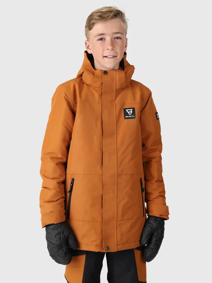 Brunotti Snow Jackets Kids Stonsy Boys Snow Jacket Brown