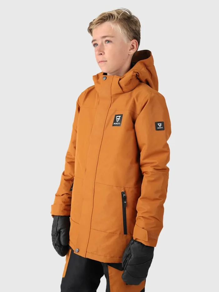 Brunotti Snow Jackets Kids Stonsy Boys Snow Jacket Brown