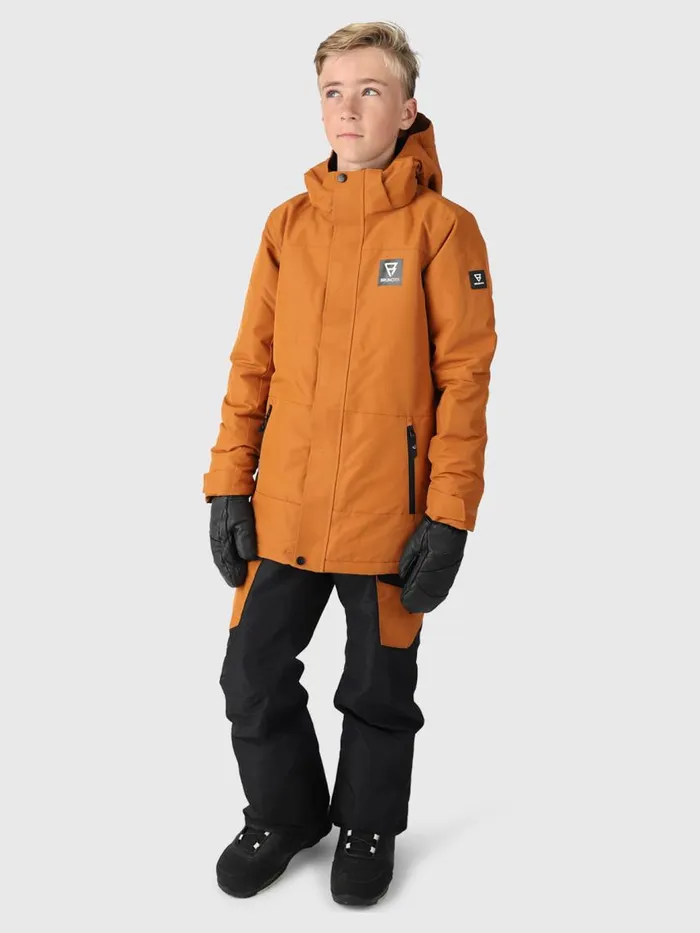Brunotti Snow Jackets Kids Stonsy Boys Snow Jacket Brown