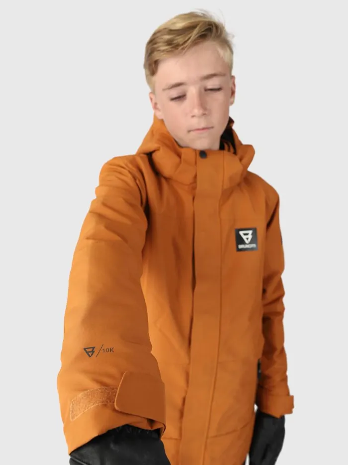Brunotti Snow Jackets Kids Stonsy Boys Snow Jacket Brown