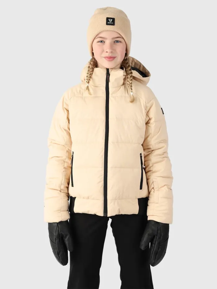 Brunotti Snow Jackets Kids Suncrown Girls Puffer Snow Jacket White