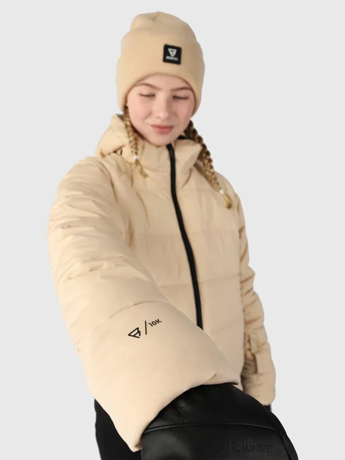 Brunotti Snow Jackets Kids Suncrown Girls Puffer Snow Jacket White