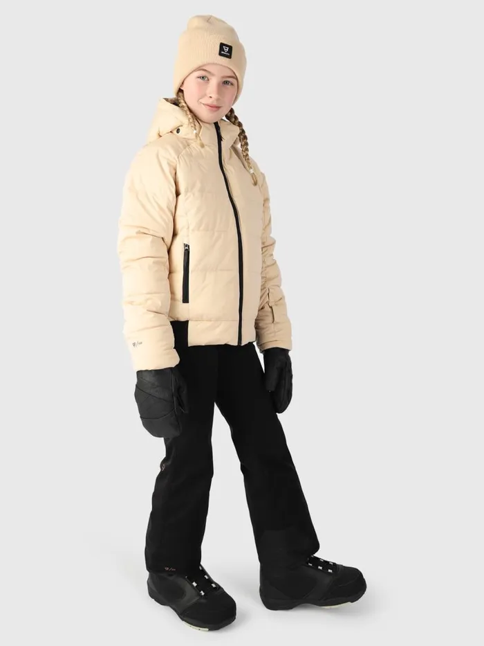 Brunotti Snow Jackets Kids Suncrown Girls Puffer Snow Jacket White