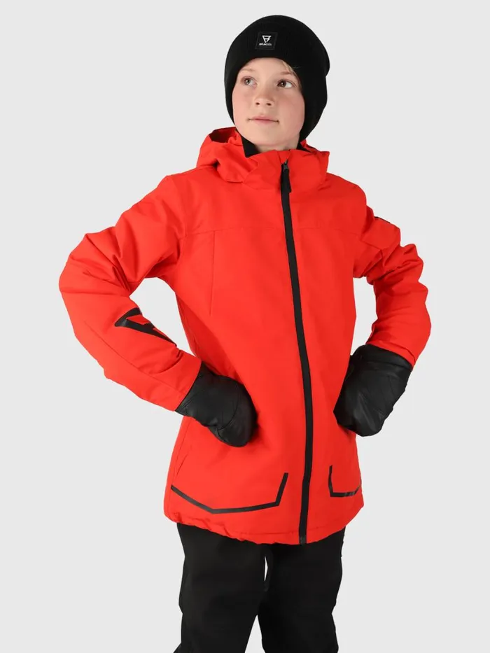 Brunotti Snow Jackets Kids Tundery Boys Snow Jacket Red