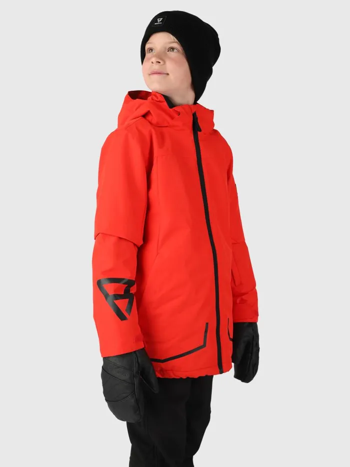 Brunotti Snow Jackets Kids Tundery Boys Snow Jacket Red