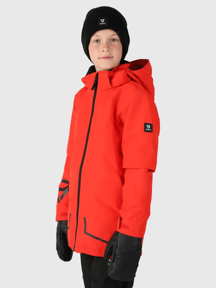 Brunotti Snow Jackets Kids Tundery Boys Snow Jacket Red
