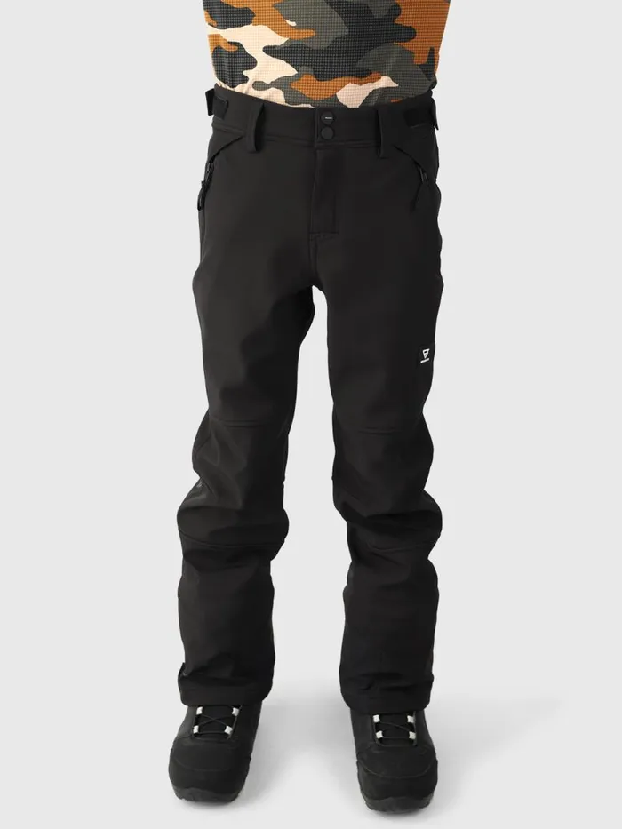 Brunotti Snow Pants Kids Huygy Boys Softshell Snow Pants Black