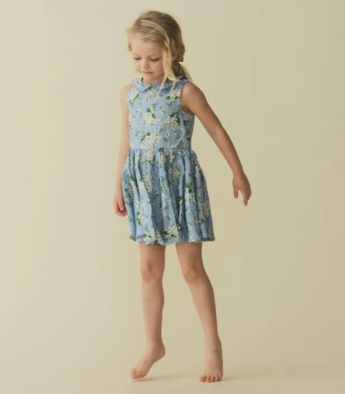 LIBBY DRESS Sky May Bell Floral Shop DEN Kids