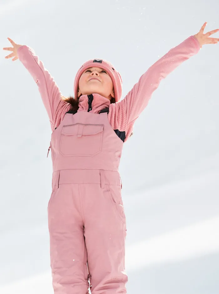 Roxy Snow 416 Non Stop Technical Snow Bib Pants Dusty Rose 8211 Girls