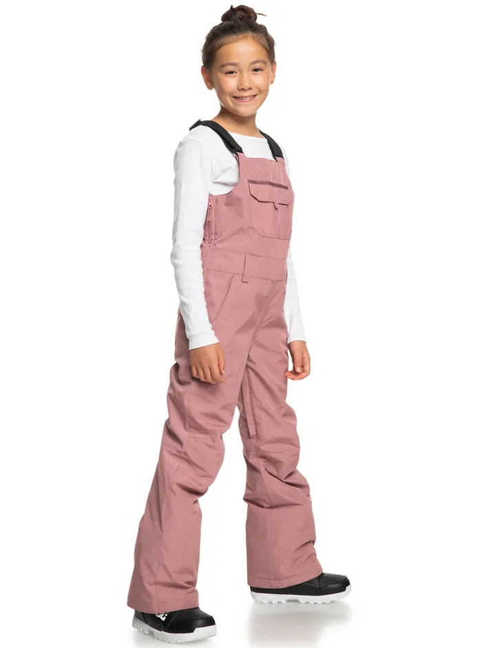 Roxy Snow 416 Non Stop Technical Snow Bib Pants Dusty Rose 8211 Girls