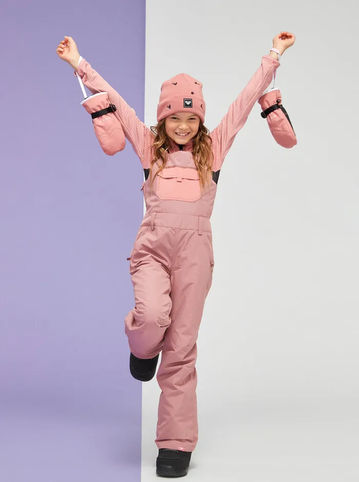Roxy Snow 416 Non Stop Technical Snow Bib Pants Dusty Rose 8211 Girls