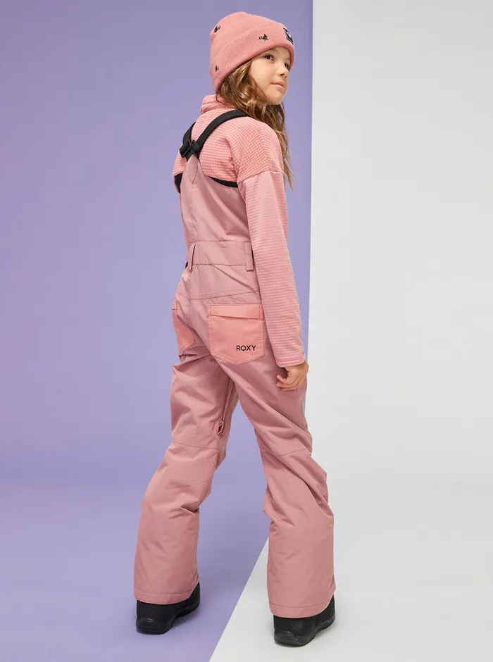 Roxy Snow 416 Non Stop Technical Snow Bib Pants Dusty Rose 8211 Girls