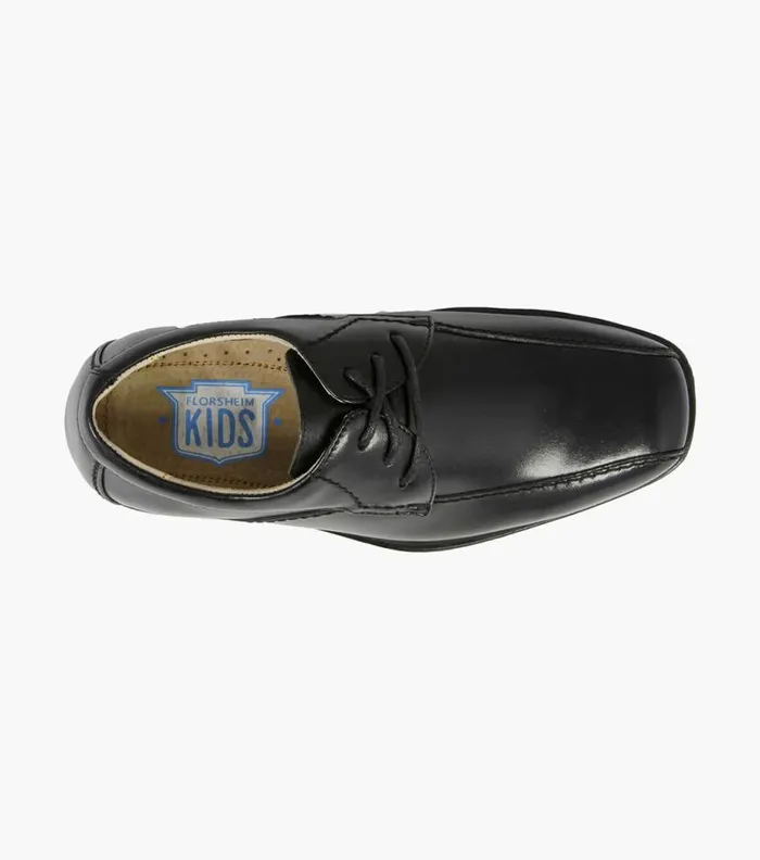 Florsheim Boys Bike Toe Oxford Black Kids Kids Dress