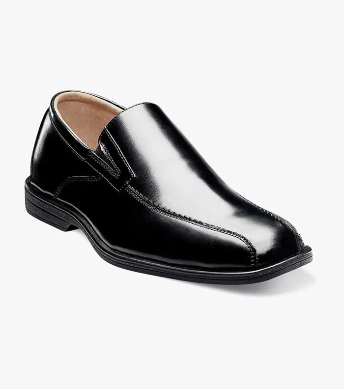 Florsheim Boys Bike Toe Slip On Black Kids Kids Dress