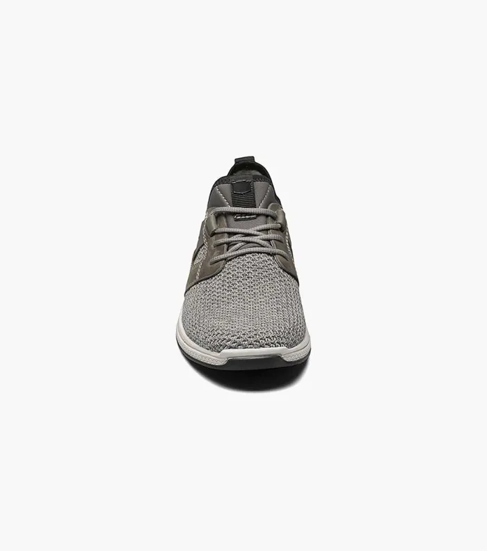 Florsheim Boys Knit Plain Toe Sneaker Gray Kids Kids Casual