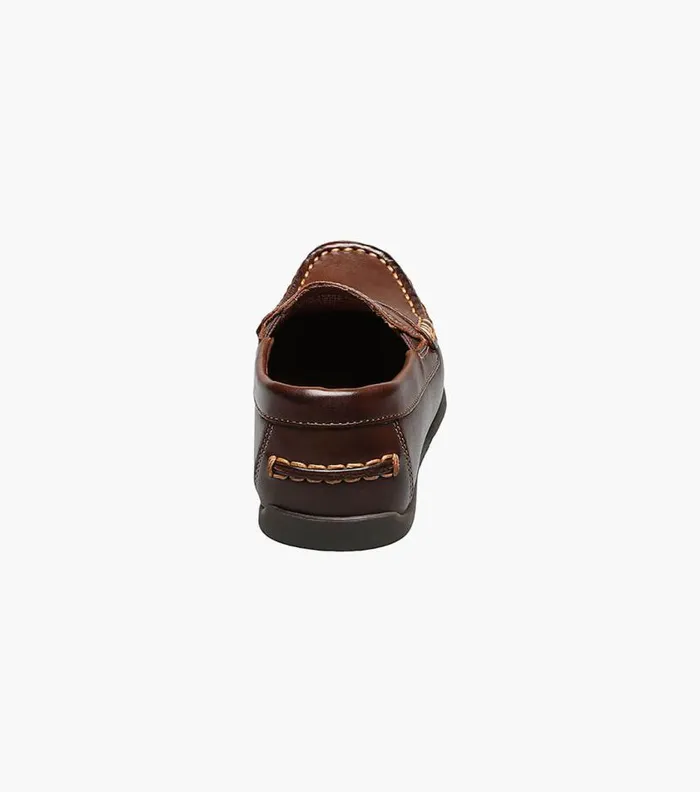Florsheim Boys Moc Toe Penny Driver Brown Kids Kids Casual
