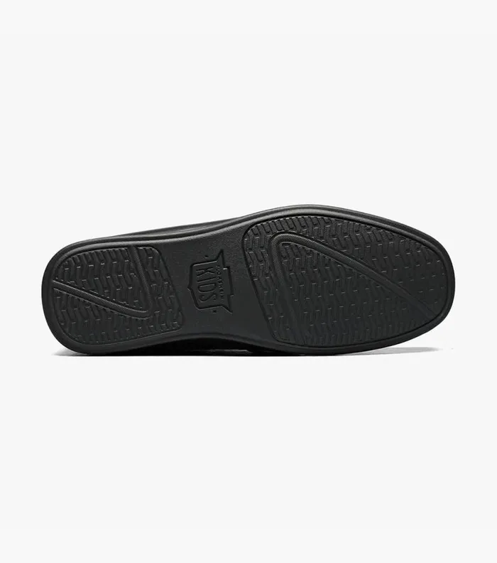 Florsheim Boys Moc Toe Venetian Loafer Black Kids Kids Casual