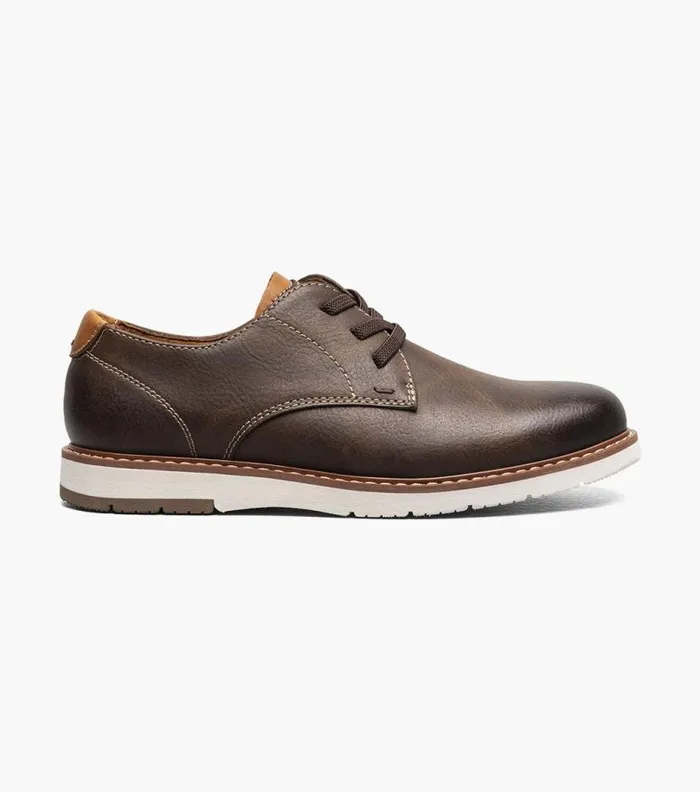 Florsheim Boys Plain Toe Oxford Brown Ch Kids Kids Casual
