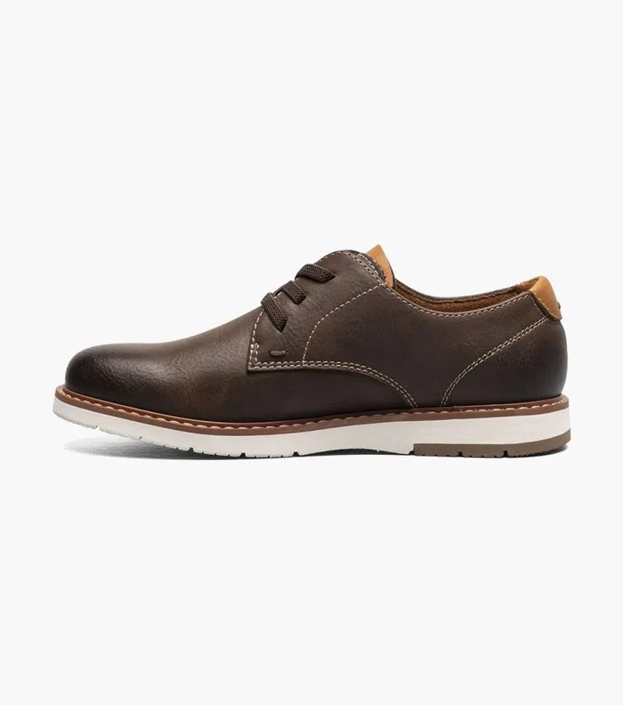Florsheim Boys Plain Toe Oxford Brown Ch Kids Kids Casual