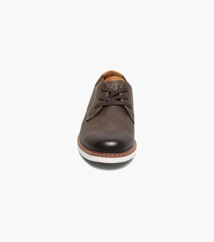 Florsheim Boys Plain Toe Oxford Brown Ch Kids Kids Casual