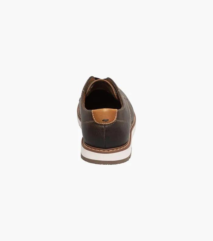 Florsheim Boys Plain Toe Oxford Brown Ch Kids Kids Casual