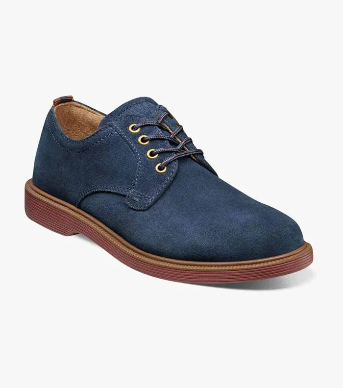 Florsheim Boys Plain Toe Oxford Navy Kids Kids Casual