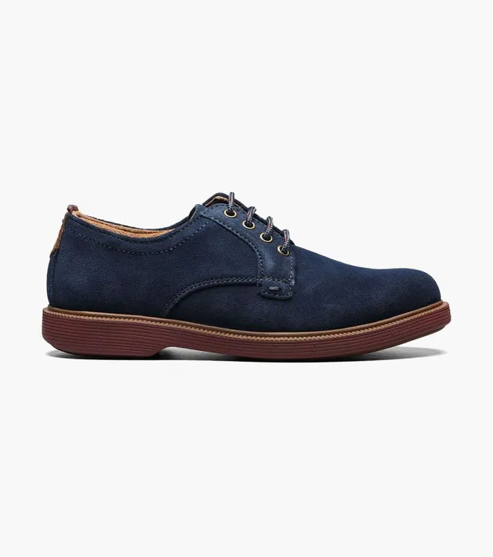 Florsheim Boys Plain Toe Oxford Navy Kids Kids Casual