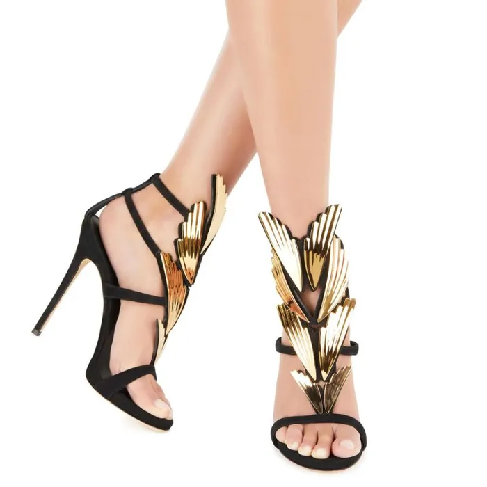 20 Cruel Black Women Giuseppe Zanotti Sandals
