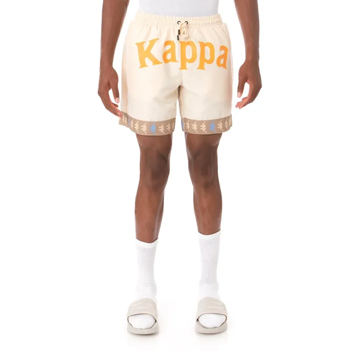 222 Banda Befotaka Swim Shorts 8211 Beige Beige Kappa Mens Swim Shorts On Sale 222 Banda Befotaka Swim Shorts 8211 Beige Beige Kappa Mens Swim Shorts On Sale