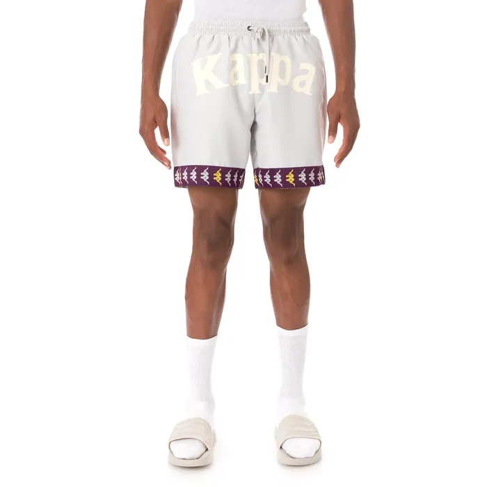 222 Banda Befotaka Swim Shorts 8211 Grey Silver Grey Silver Kappa Mens Swim Shorts Casaul 222 Banda Befotaka Swim Shorts 8211 Grey Silver Grey Silver Kappa Mens Swim Shorts Casaul