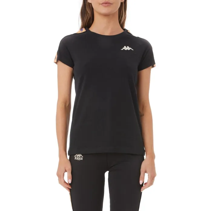 222 Banda Ikalamavony TShirt 8211 Black Black Kappa Womens TShirts Cheap On Sale 222 Banda Ikalamavony TShirt 8211 Black Black Kappa Womens TShirts Cheap On Sale