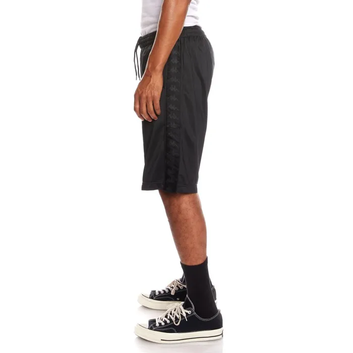222 Banda Treadwellz Shorts 8211 Black Jet Black Jet Kappa Mens Shorts Christmas Gift