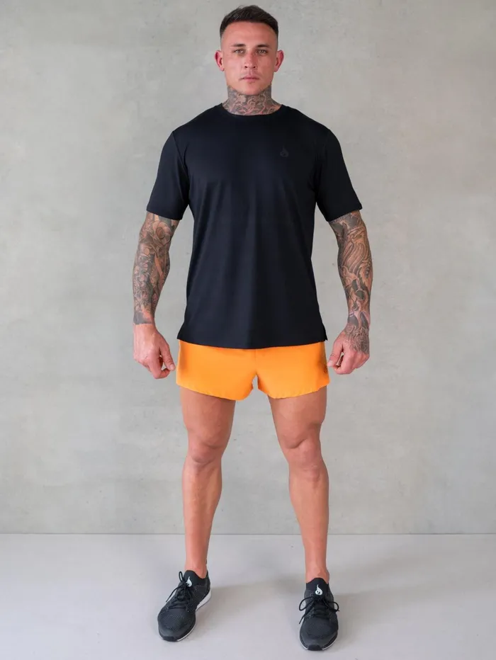 3quot Training Shorts 8211 Orange Men Ryderwear Gym Shorts