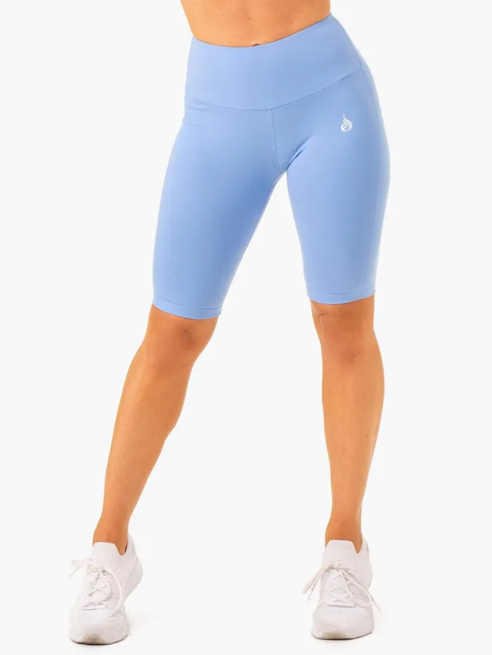 Action Bike Short 8211 Sky Blue Women Ryderwear Gym Shorts