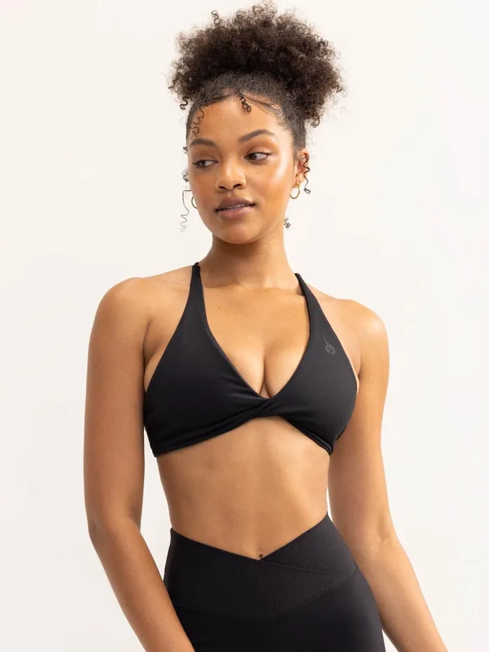 Activate Twist Sports Bra 8211 Black Women Ryderwear Sports Bras