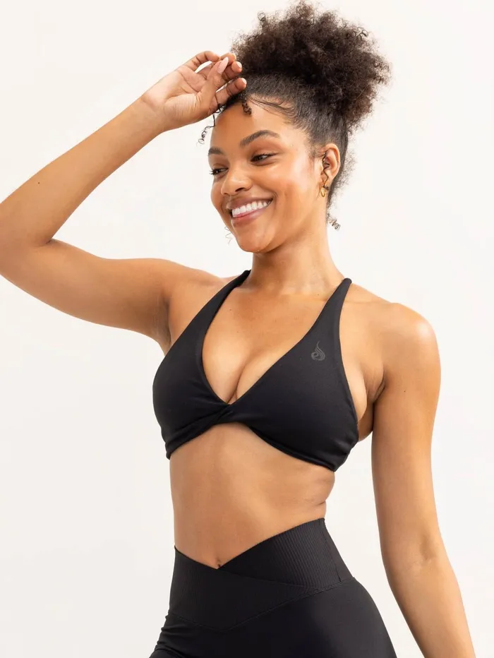 Activate Twist Sports Bra 8211 Black Women Ryderwear Sports Bras