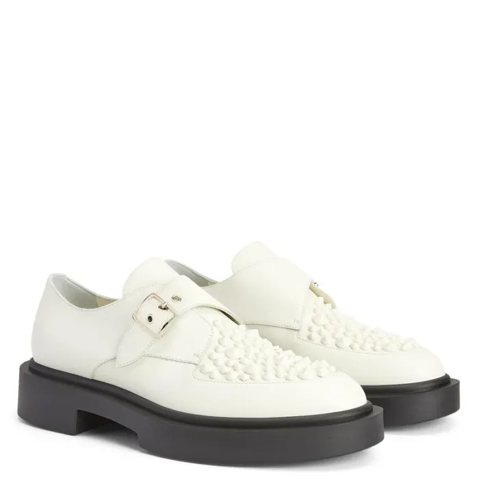 Adric Studs White Men Giuseppe Zanotti Shoes