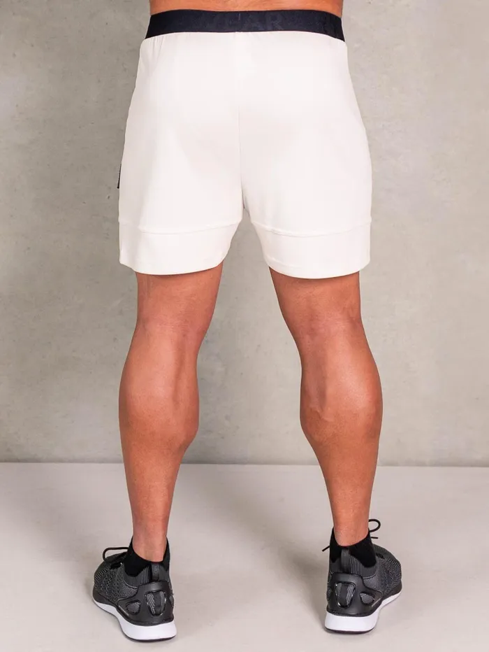 Advance Mesh Short 8211 Oat Men Ryderwear Gym Shorts