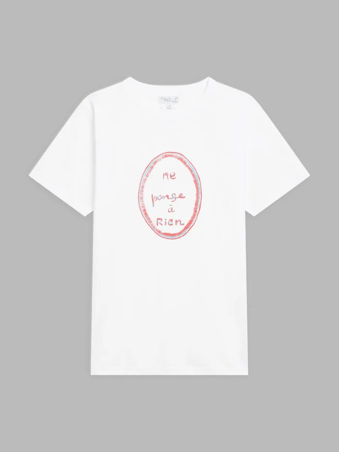 Agns B Artist039s Collection Men White Cotton Brando Tshirt Artist Louise Bourgeois Agns B Artist039s Collection Men White Cotton Brando Tshirt Artist Louise Bourgeois