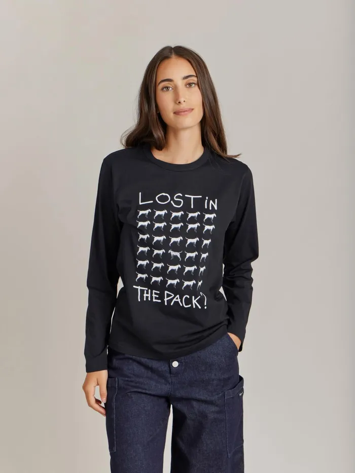 Agns B Artist039s Collection WomenMen Black Le Mixte Artist Aurle Ricard Unisex Cotton Jersey Tshirt
