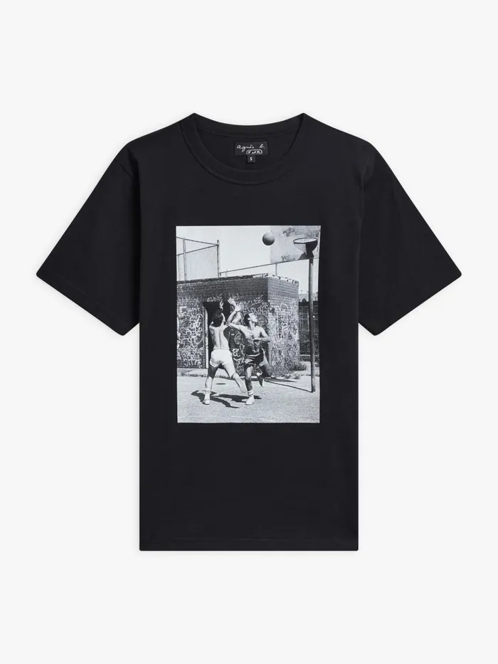 Agns B Artist039s Collection WomenMen Black Le Mixte Tshirt Artist Helen Levitt Agns B Artist039s Collection WomenMen Black Le Mixte Tshirt Artist Helen Levitt
