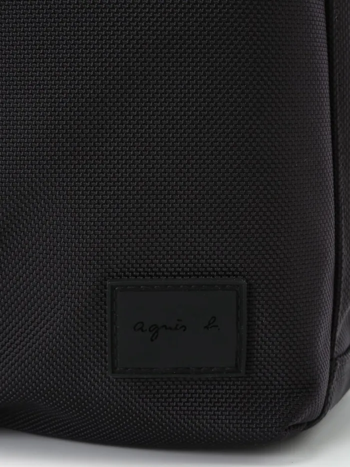 Agns B Backpacks Men Black Cotton Backpack