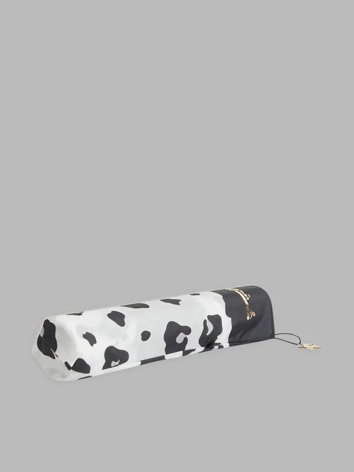 Agns B Caps and Hats Women White Animal Print Mini Umbrella