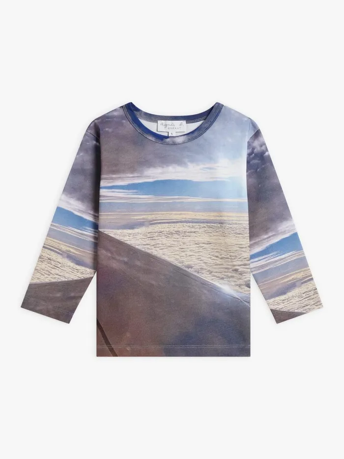 Agns B Clothing Children Cotton Jersey Tshirt With 034Aile D039avion034 aircraft Wing Photo Agns B Clothing Children Cotton Jersey Tshirt With 034Aile D039avion034 aircraft Wing Photo