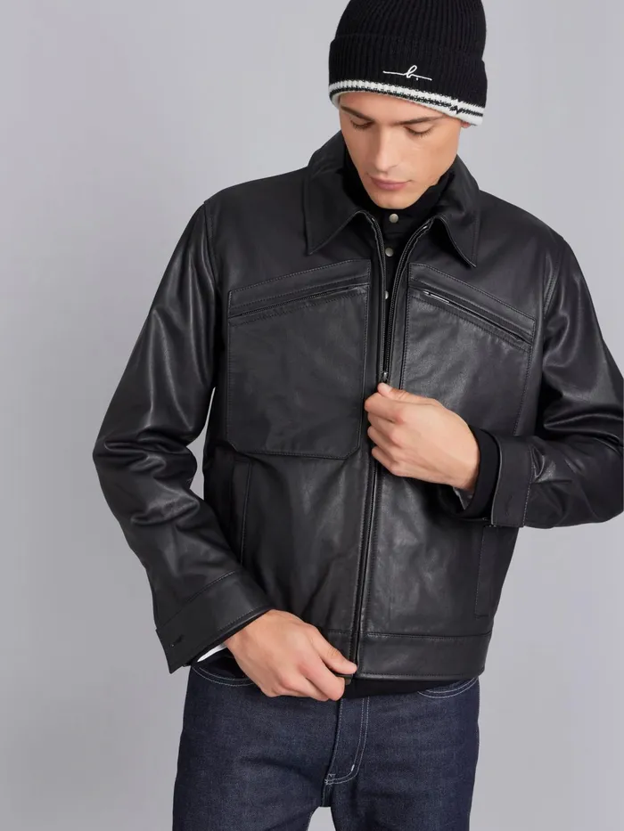 Agns B Jackets and Coats Men Our Timeless Calfskin Jacket A Heritage Piece 
